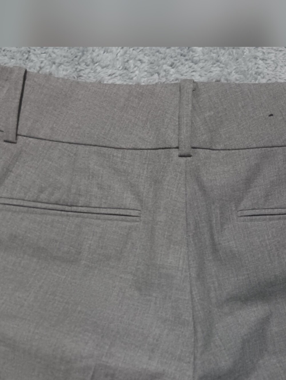 Ann Taylor Women's Size 8 Gray Straight Leg Dress Pants Office Career Trouser - Picture 3 of 8